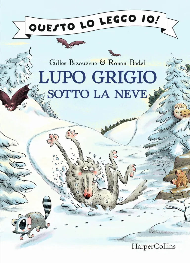 Lupo Grigio sotto la neve