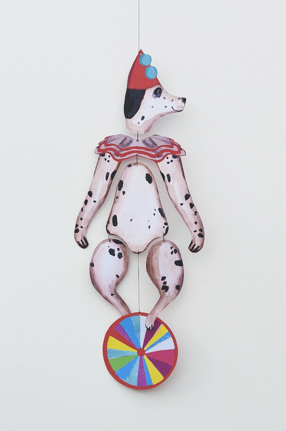 Giostrina cinetica - cane circo