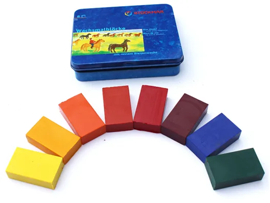 Wachsmalblocke