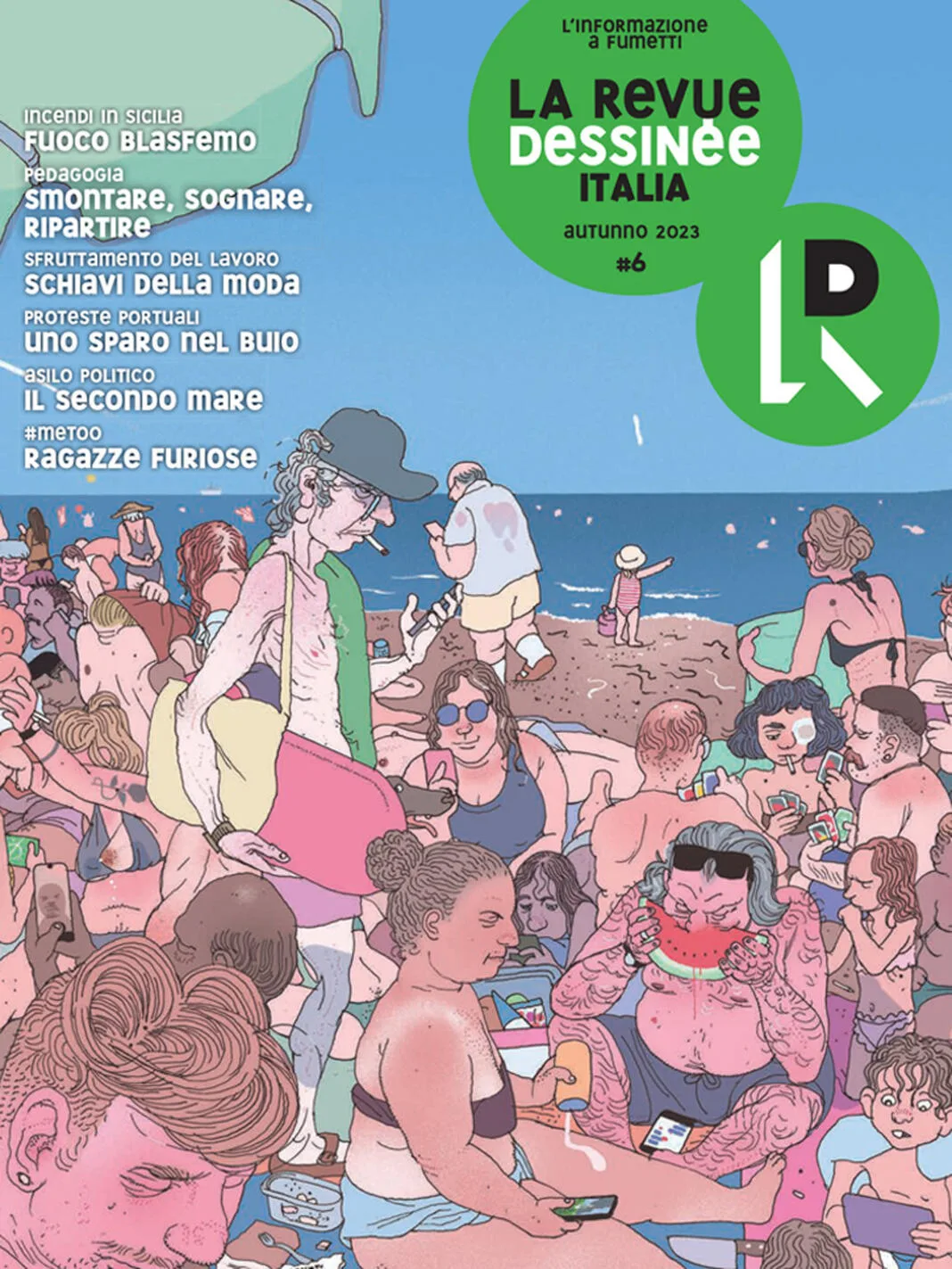 La Revue Dessinée Italia. Vol. 6