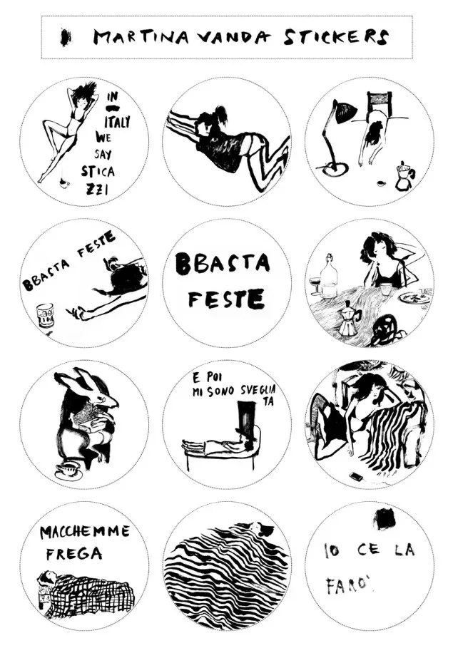 Confezione sticker (misti)