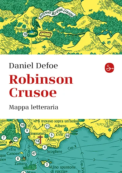 Daniel Defoe. Robinson Crusoe. Mappa letteraria
