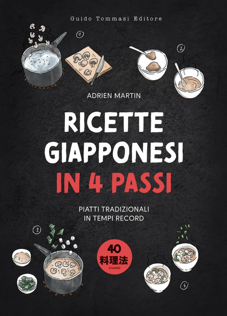 Ricette giapponesi in 4 passi. Piatti tradizionali in tempi record.