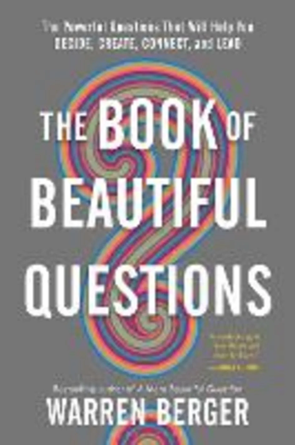 The book of beautiful questions