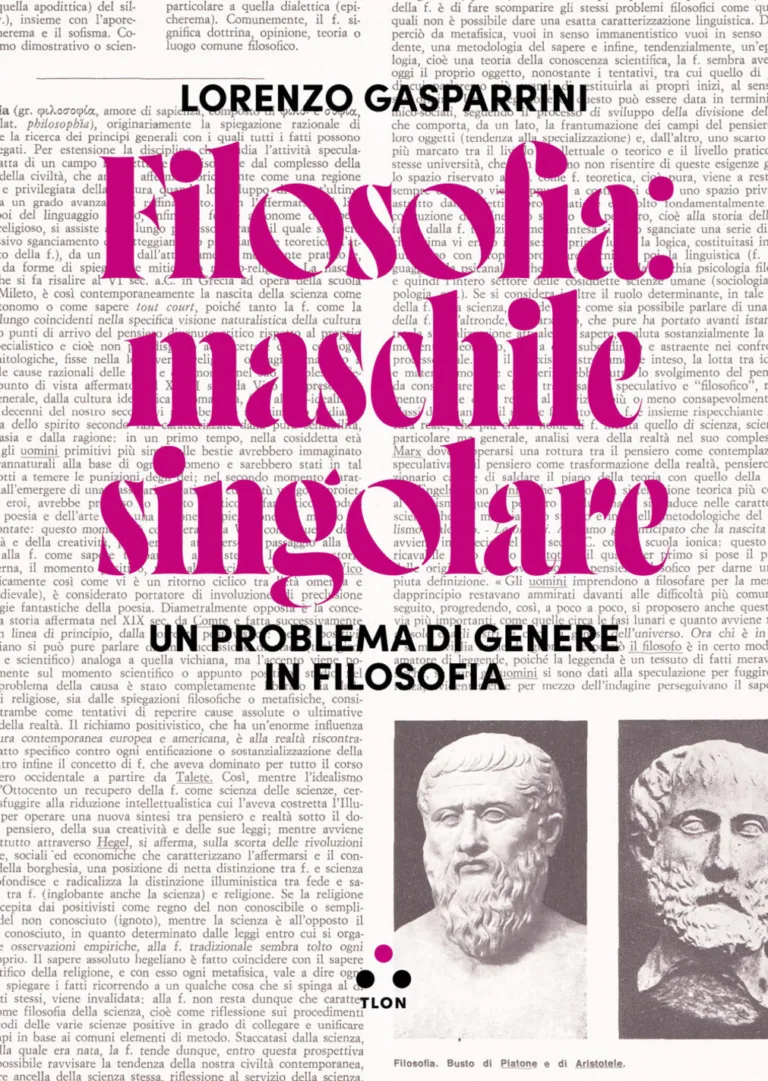 Filosofia: maschile singolare. un problema di genere in filosofia