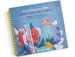 Pittura pennello magico con acqua, Le avventure di Paulie