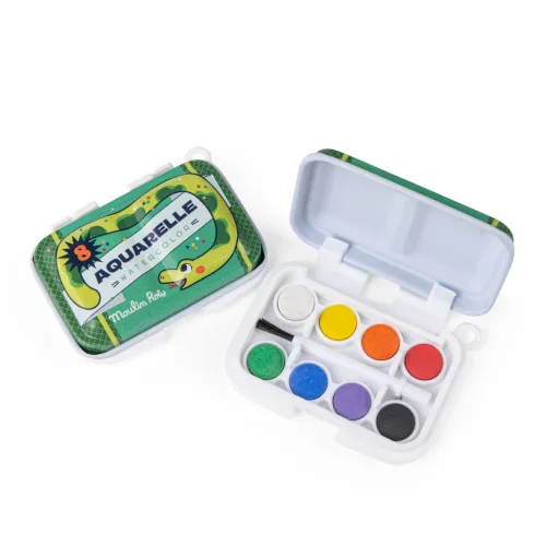 Mini Palette di Acquerelli - Verde