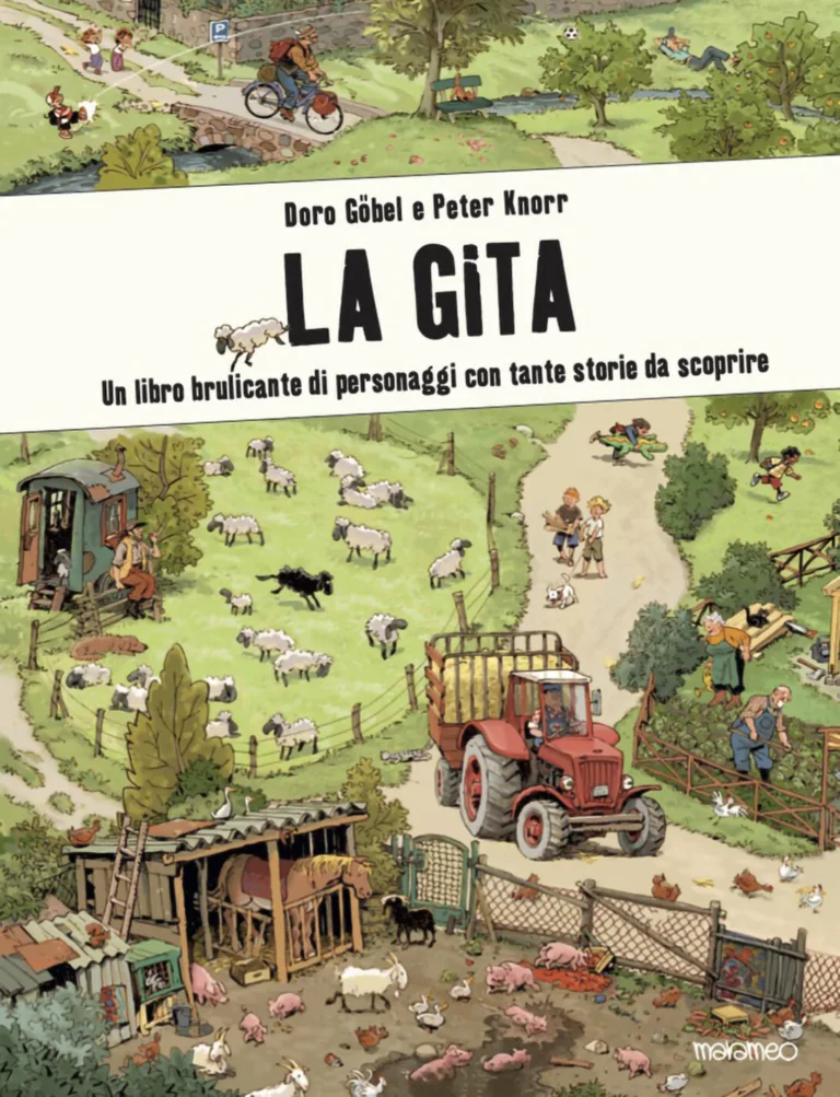 La gita. Un libro brulicante di personaggi e di storie da scoprire