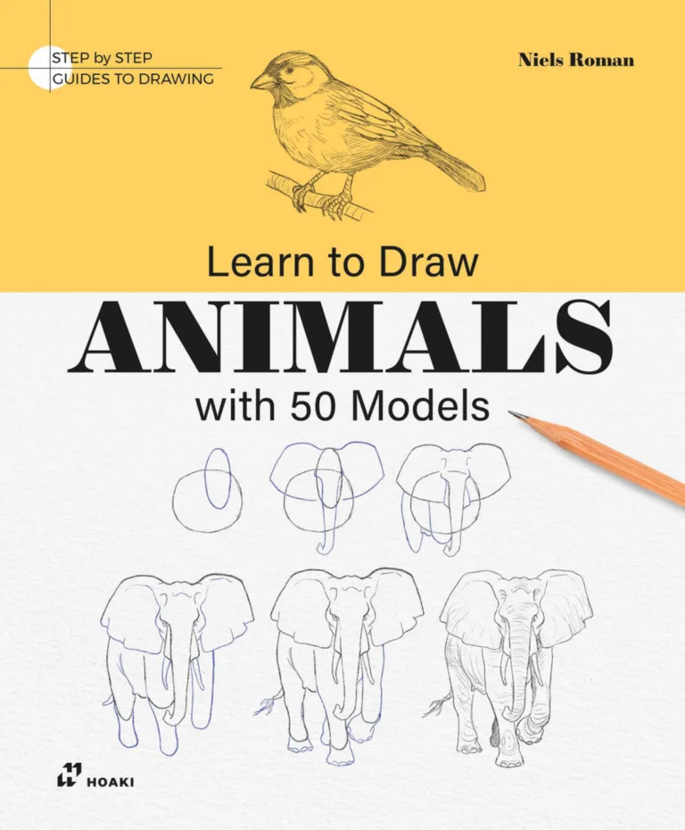 Learn to draw animals with 50 models