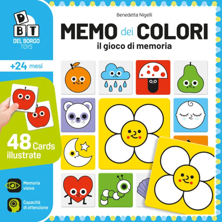 Memo dei colori. Il gioco di memoria