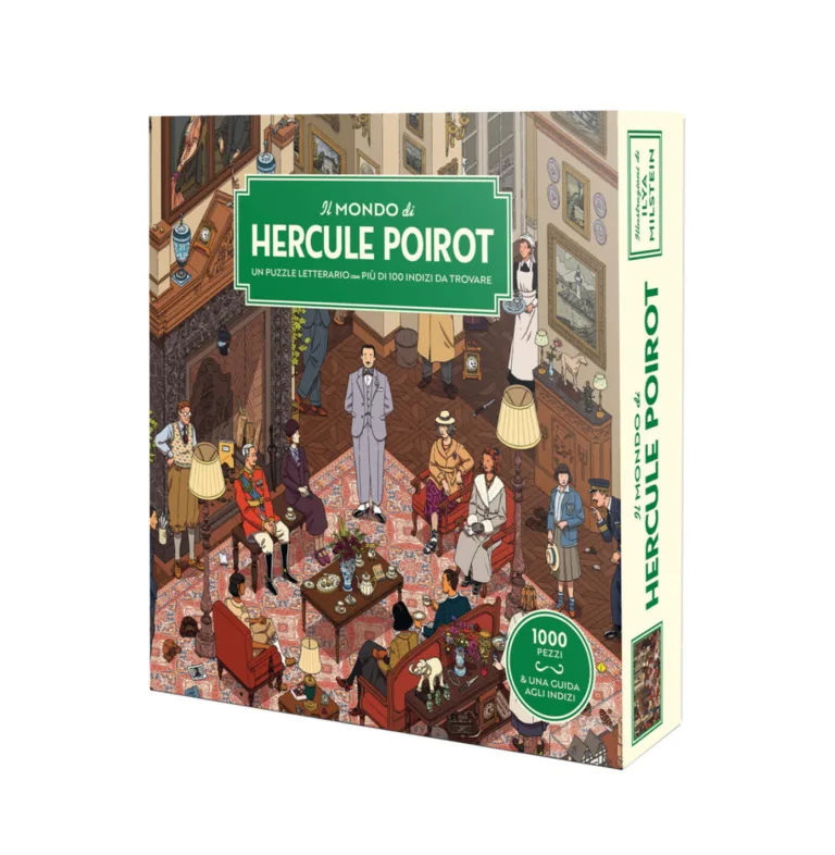 Il mondo di Hercule Poirot. Puzzle 1000 pezzi