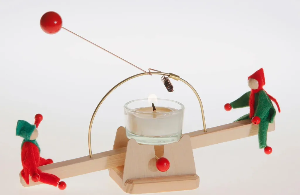 Lichtwippe _ Candela altalena con folletti