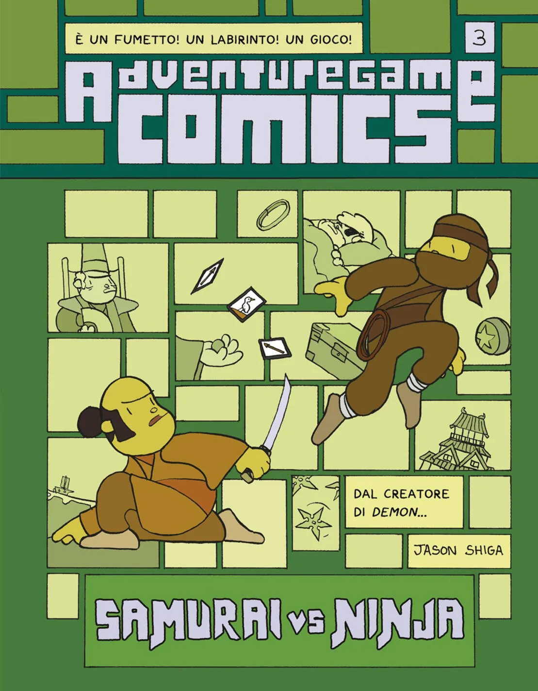 Adventuregame. Vol. 3: Samurai vs. Ninja