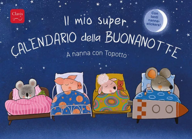 Il mio super calendario della buonanotte. a nanna con topotto