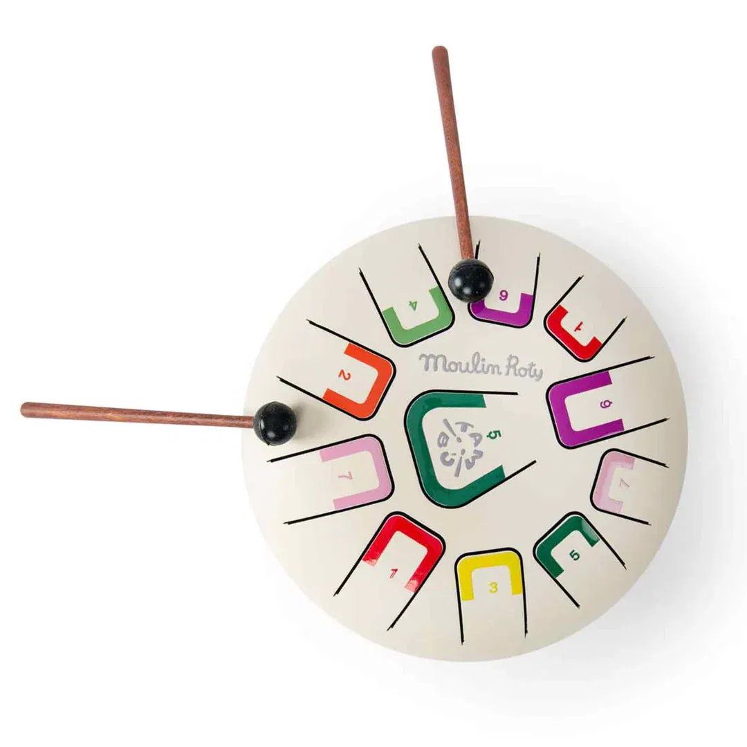 Tamburo a lingue Bianco Après la Pluie