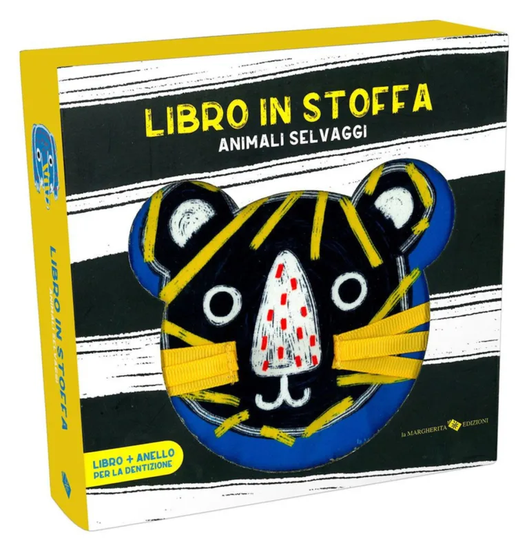 Libro in stoffa - animali selvaggi
