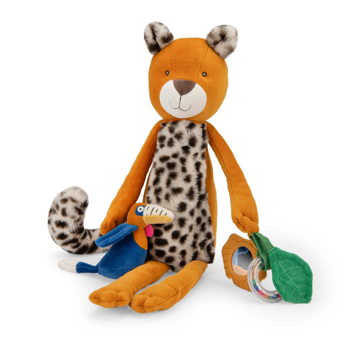 Leopardo Taigo - peluche attività