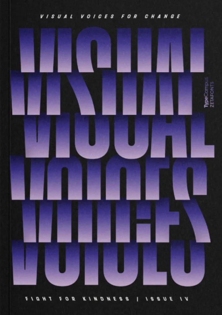 Visual voices for change. Global typographic posters to fight for kindness