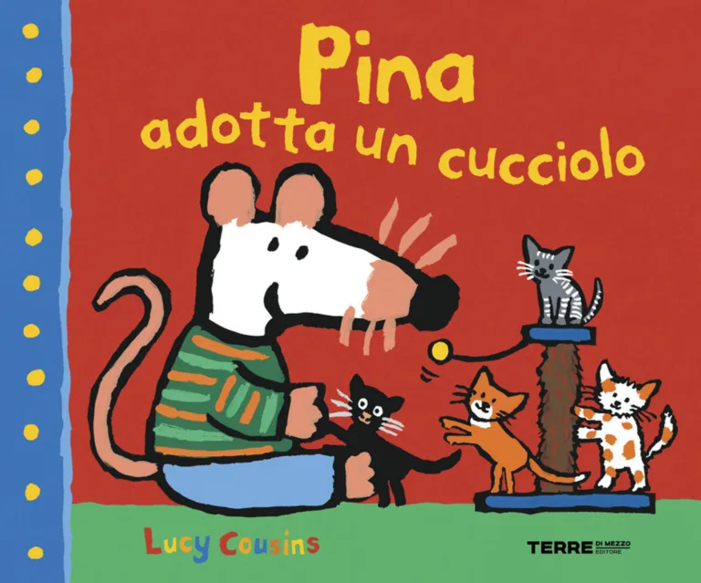 Pina adotta un cucciolo