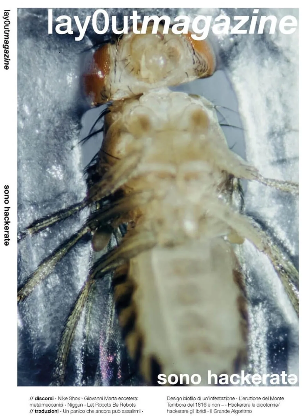 Layout magazine. Sono hackerat*!