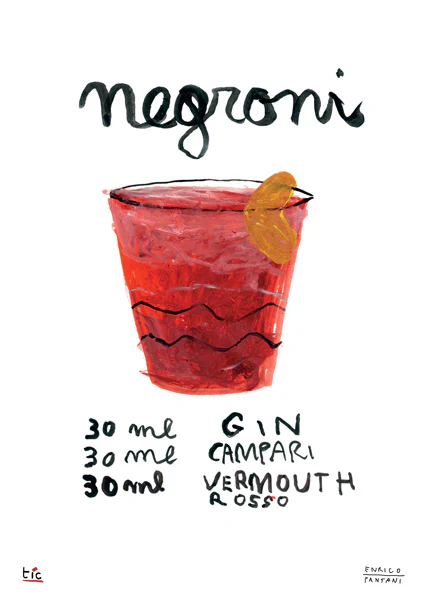 Poster negroni A4