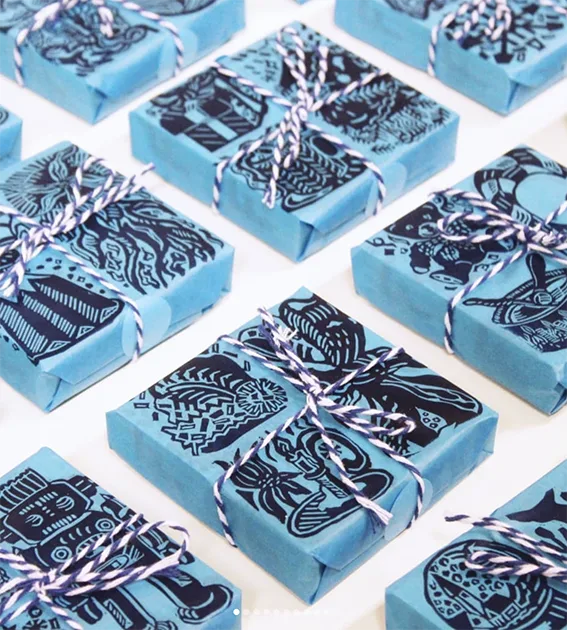 Set di timbri tematici - Federico Blu di Prussia