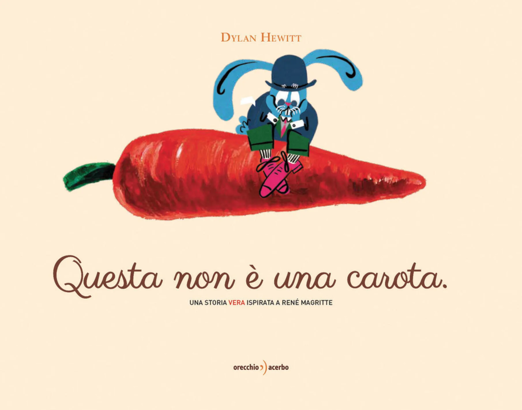 Questa non è una carota.  Una storia vera ispirata a René Magritte
