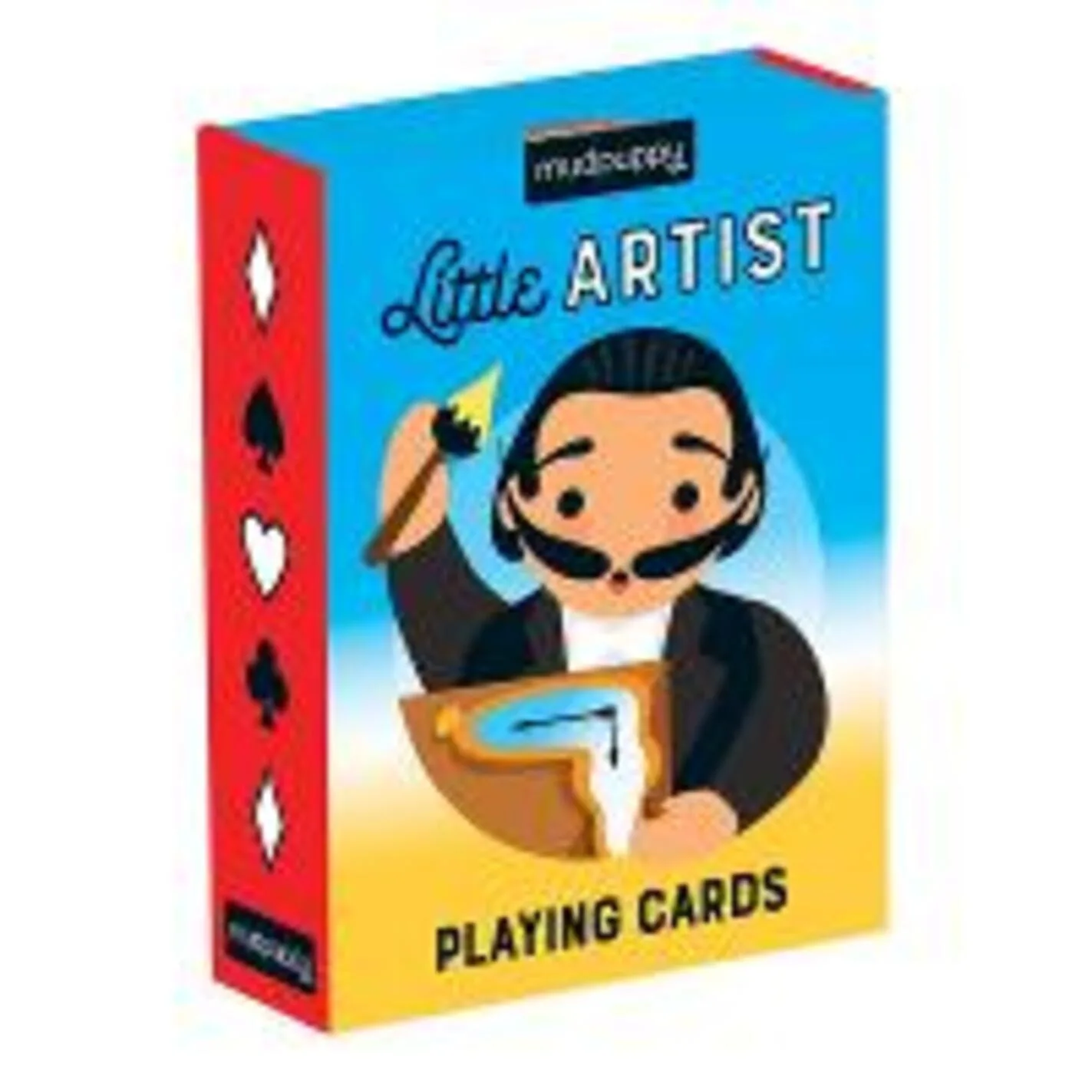 Little artist playing cards