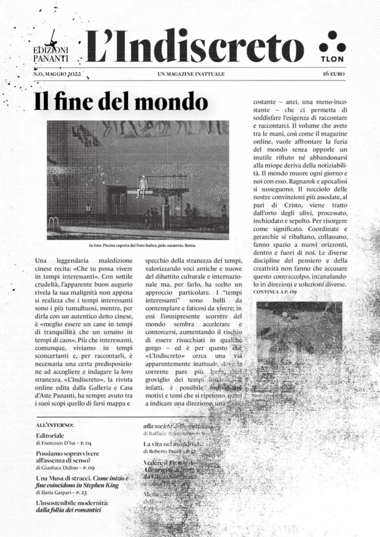 L' indiscreto vol.1 - Il fine del mondo