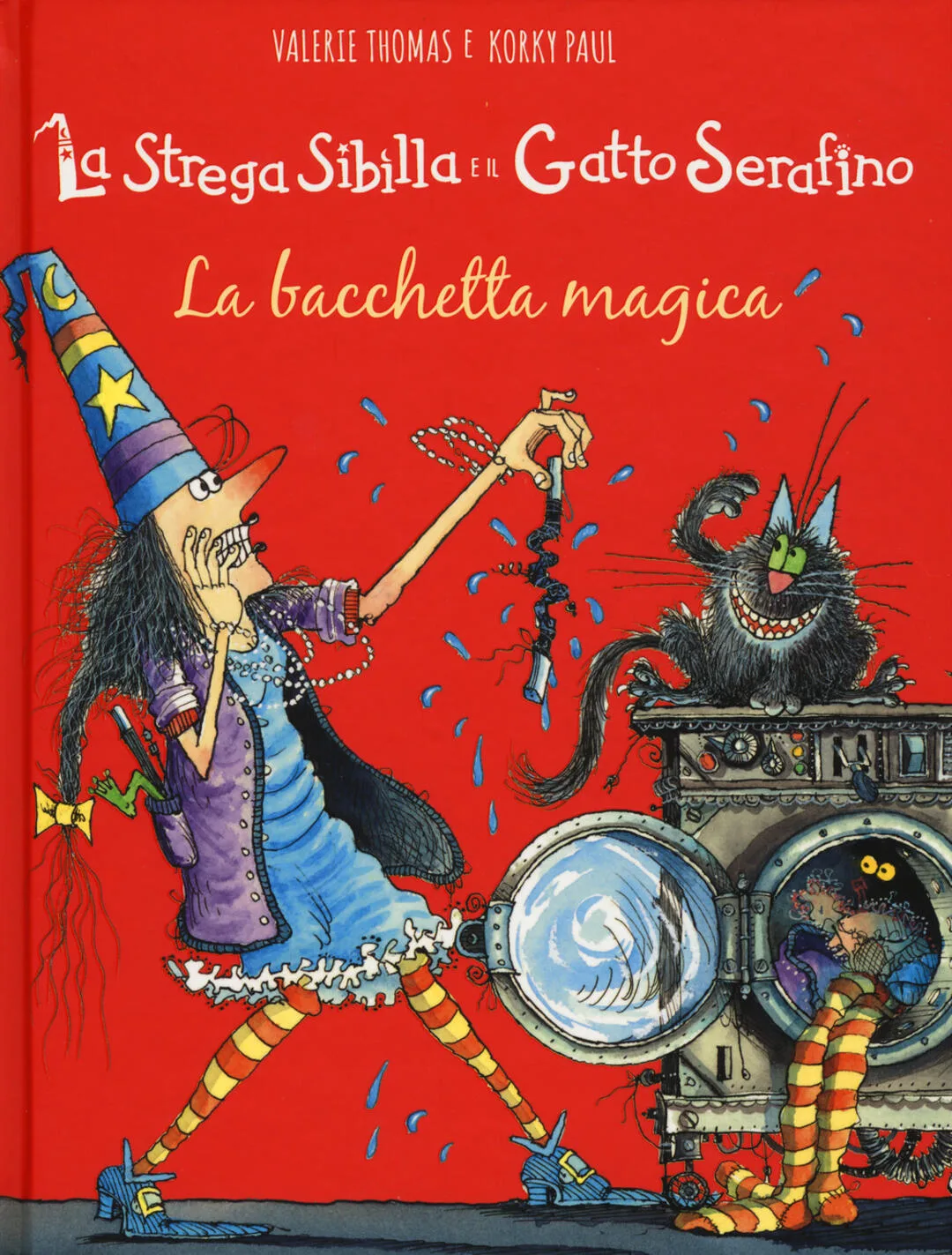 Strega Sibilla e il gatto serafino - bacchetta magica