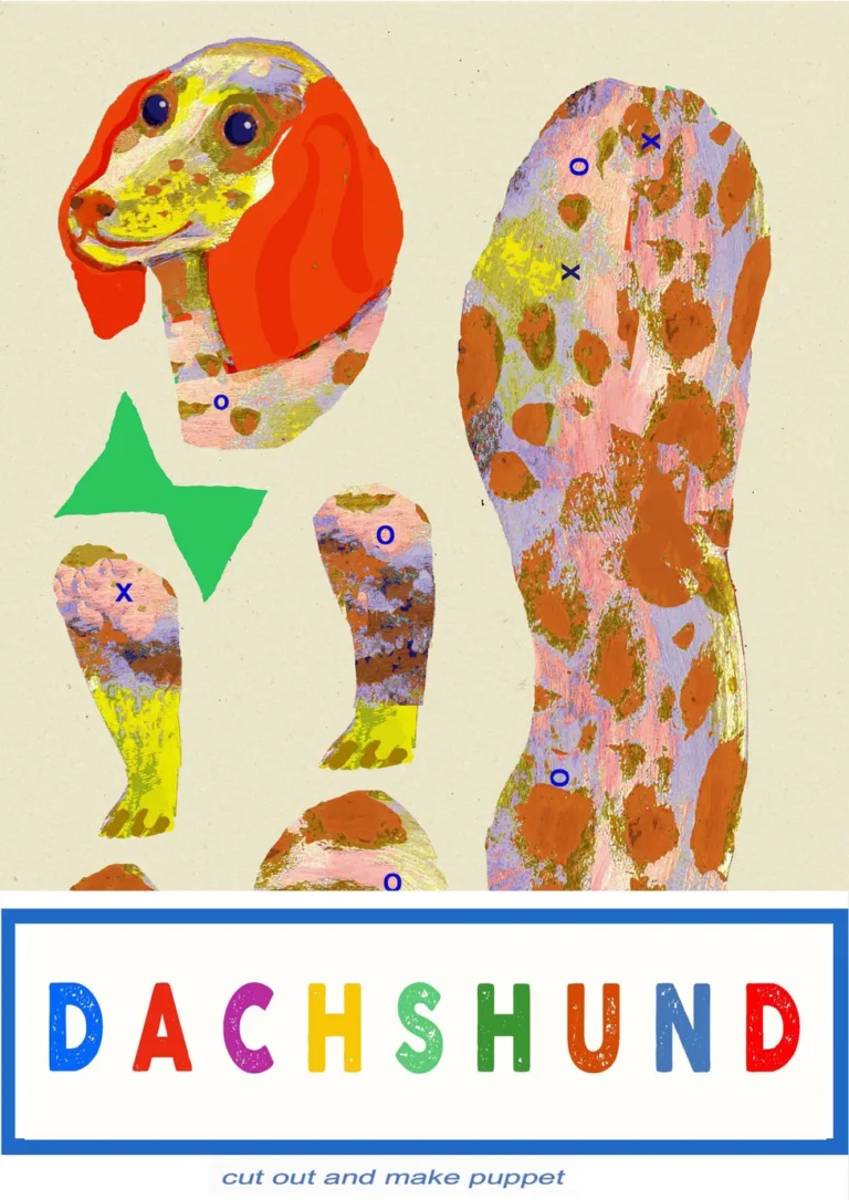 Bassotto - ritaglia e costruisci