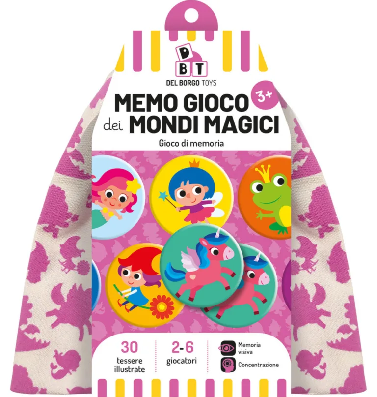 Memo gioco dei mondi magici
