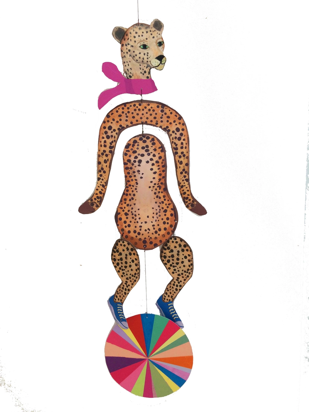Giostrina cinetica - ghepardo circo
