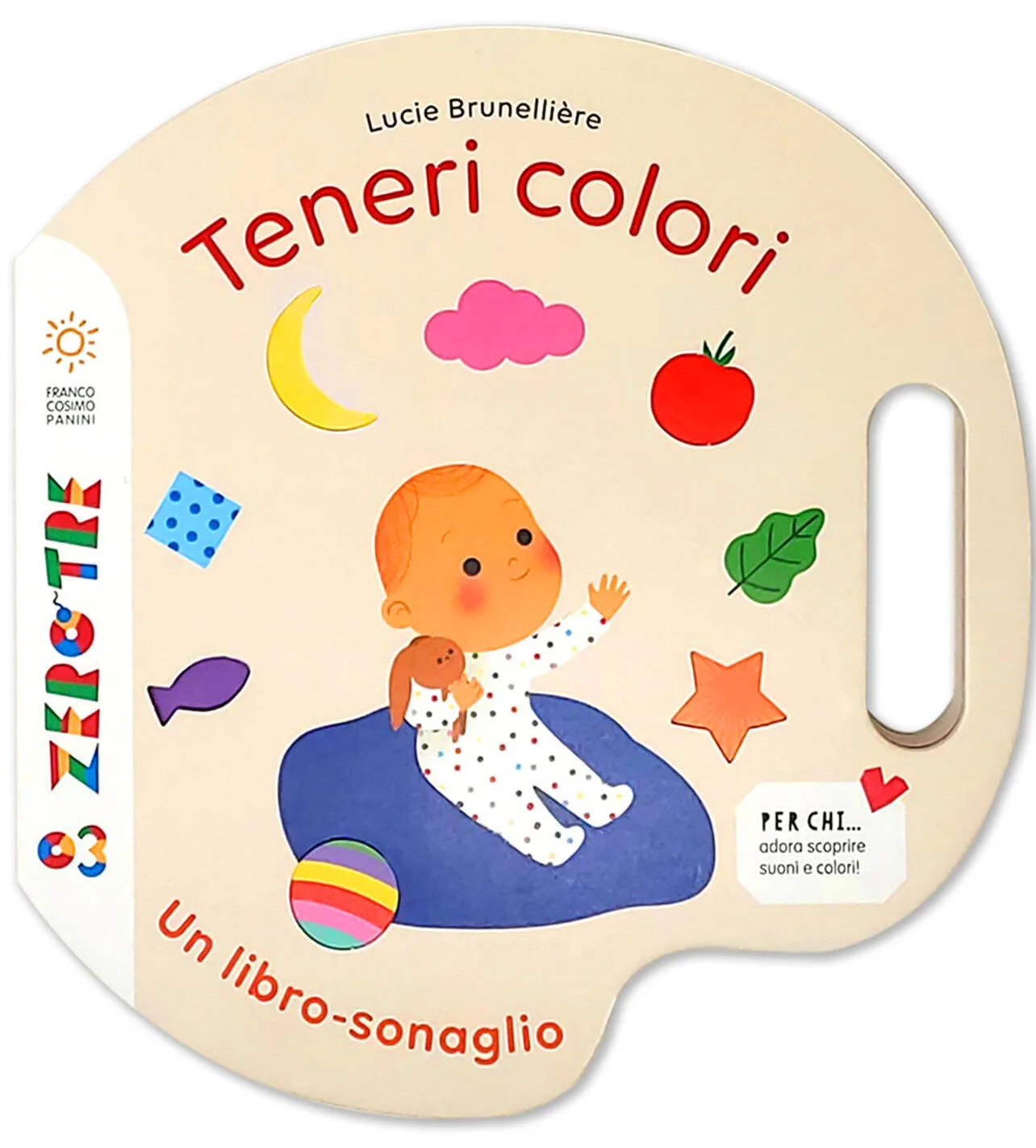 Teneri colori. Un libro-sonaglio