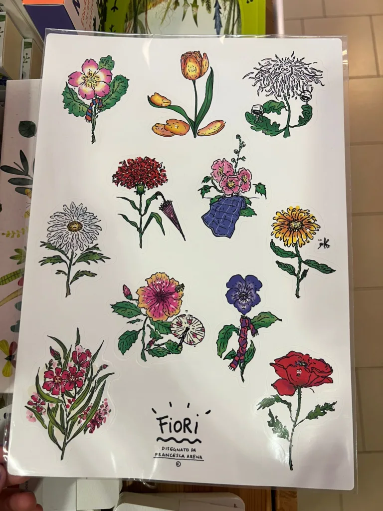 Francesca Arena Stickers Fiori