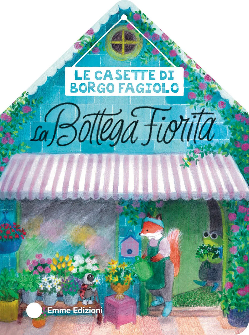 Casette di Borgo Fagiolo. La bottega fiorita