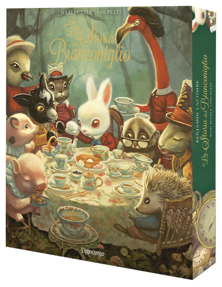 La storia del Bianconiglio. Puzzle 1000 pezzi