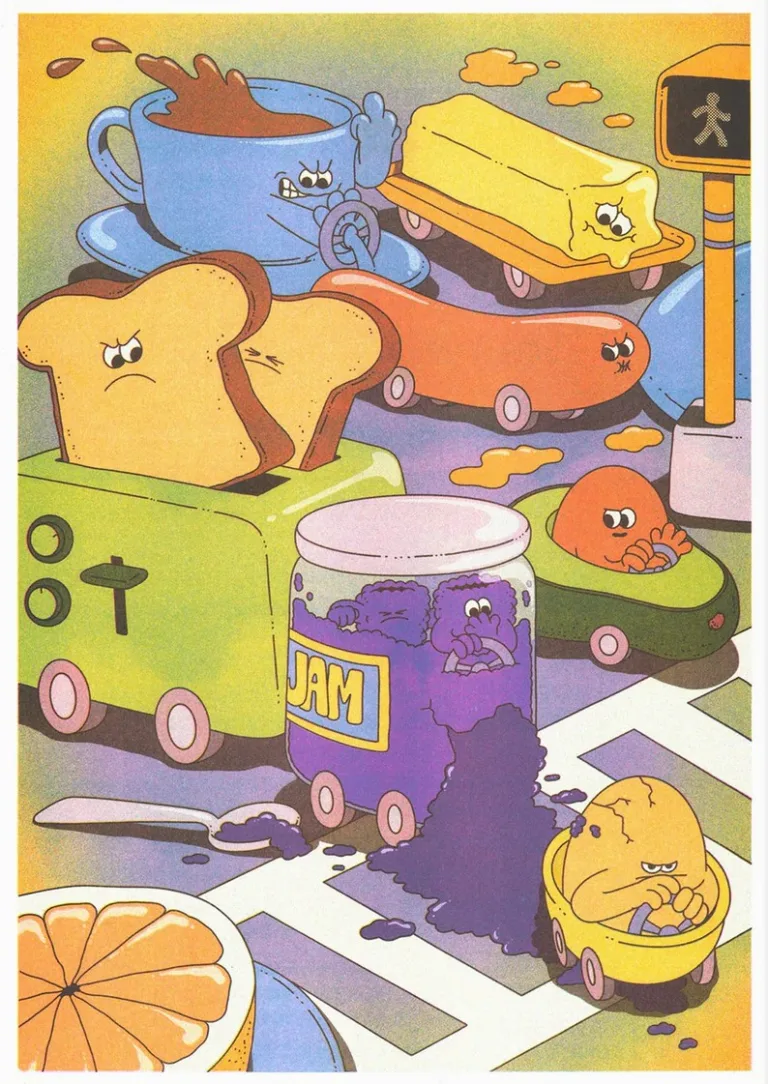 If there's a traffic jam on the way to breakfast