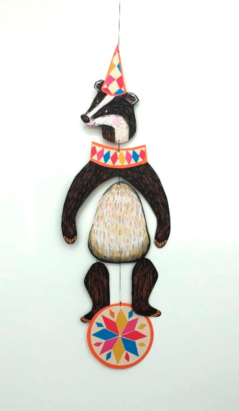 Giostrina cinetica - puzzola circo