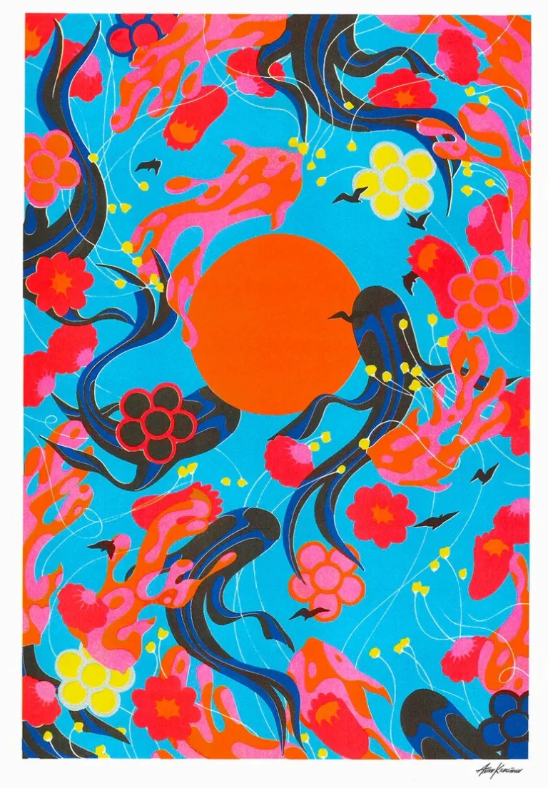 If I close my eyes and look at the sun