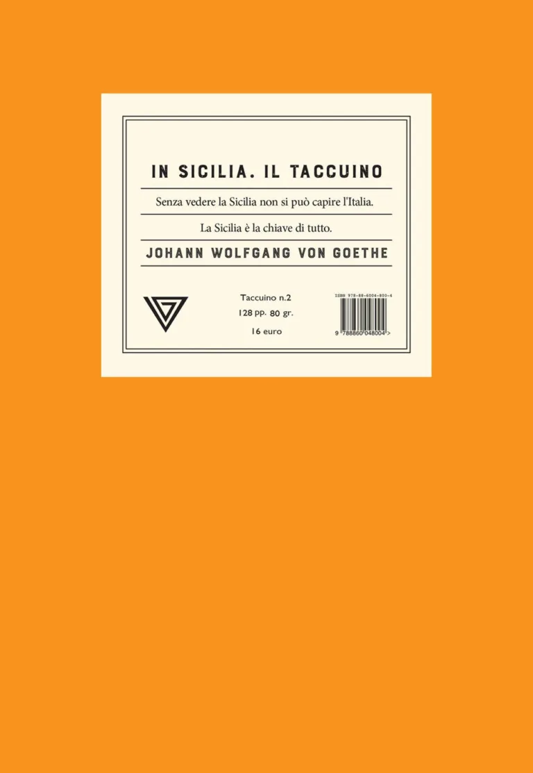 In Sicilia. Il taccuino