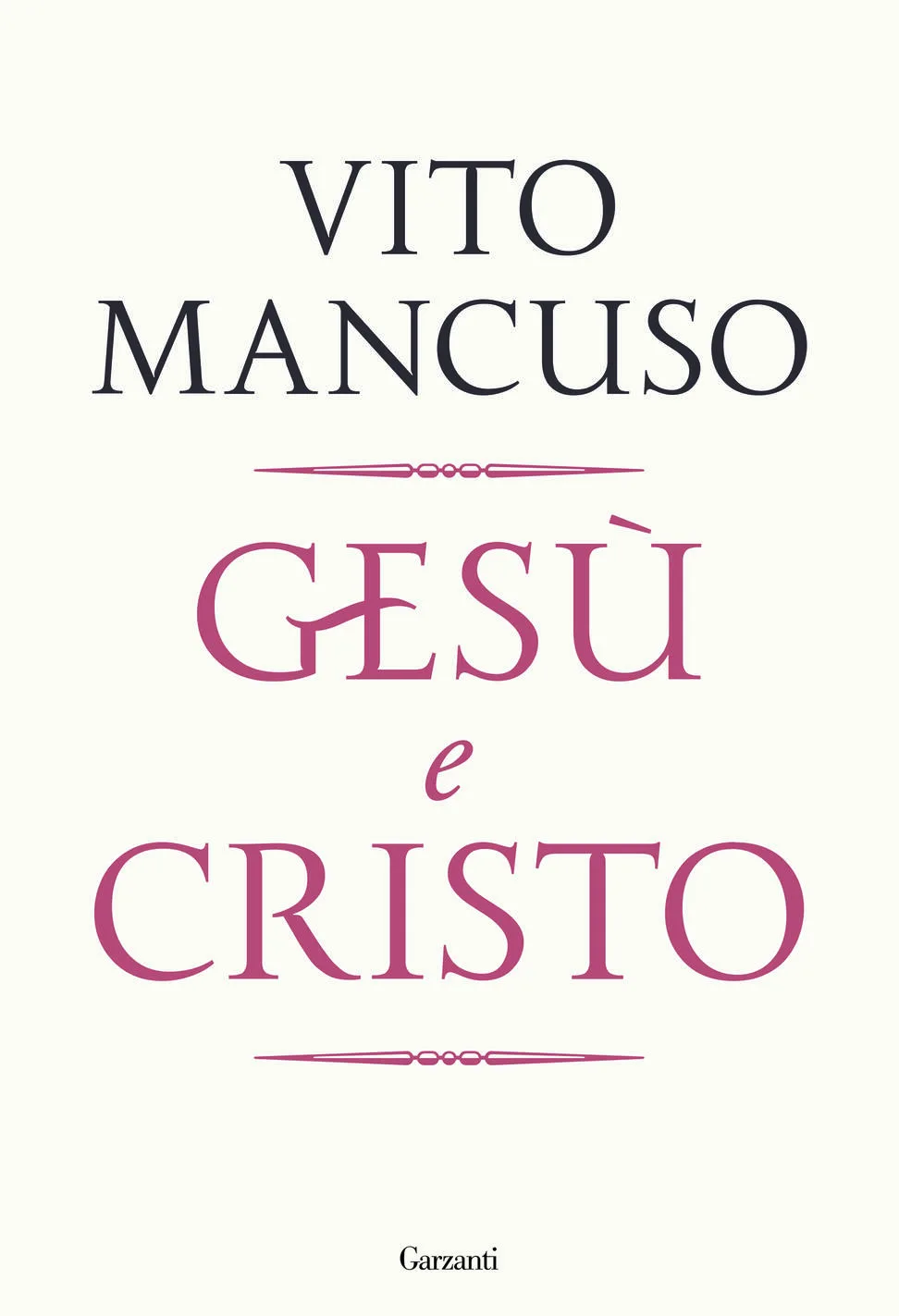 Gesù e Cristo