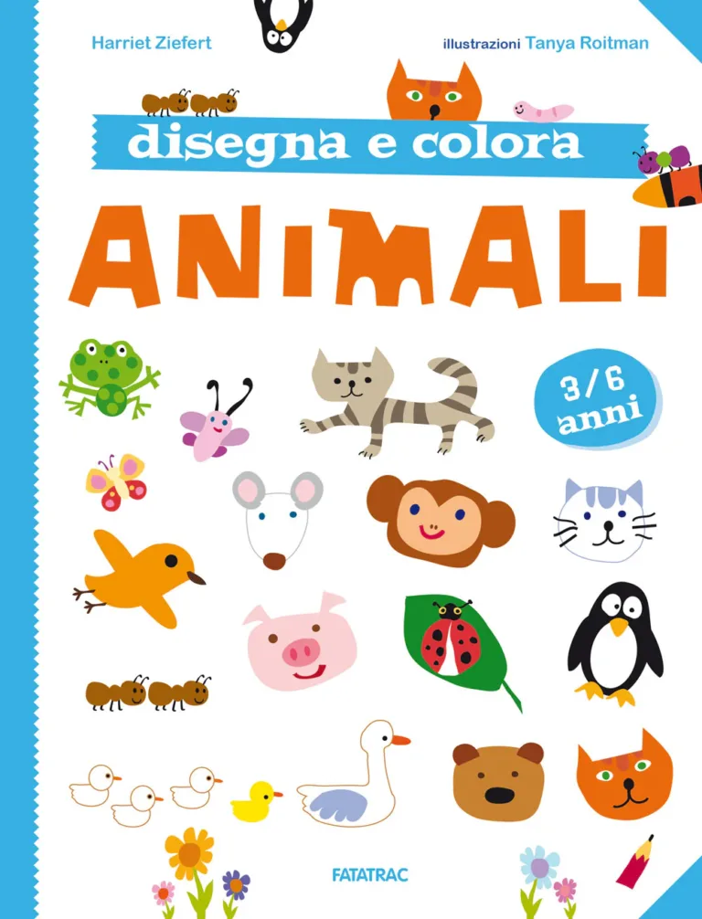 Disegna e colora. Animali