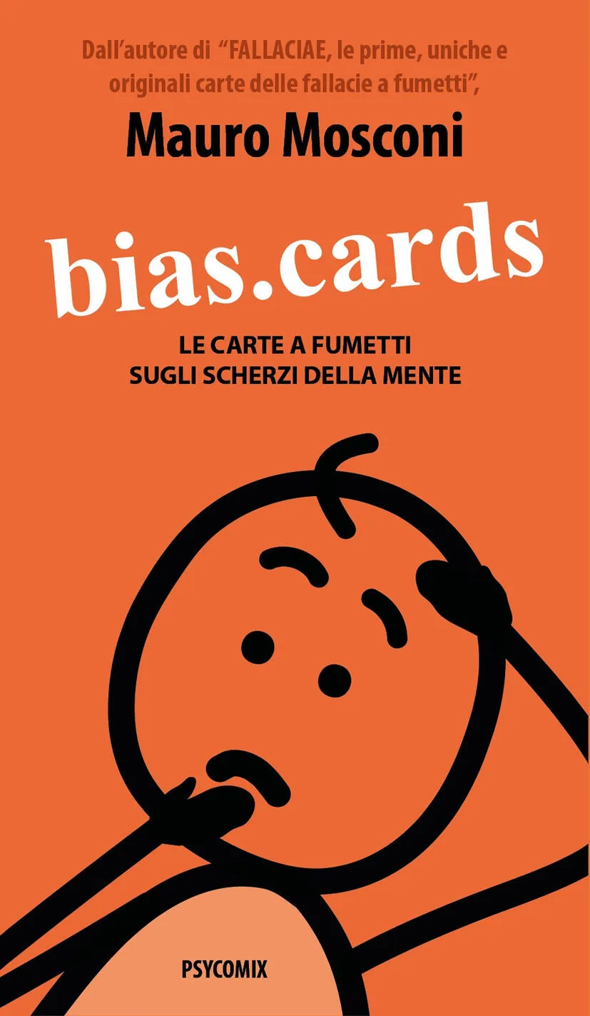 Bias.cards. le carte a fumetti sugli scherzi della mente