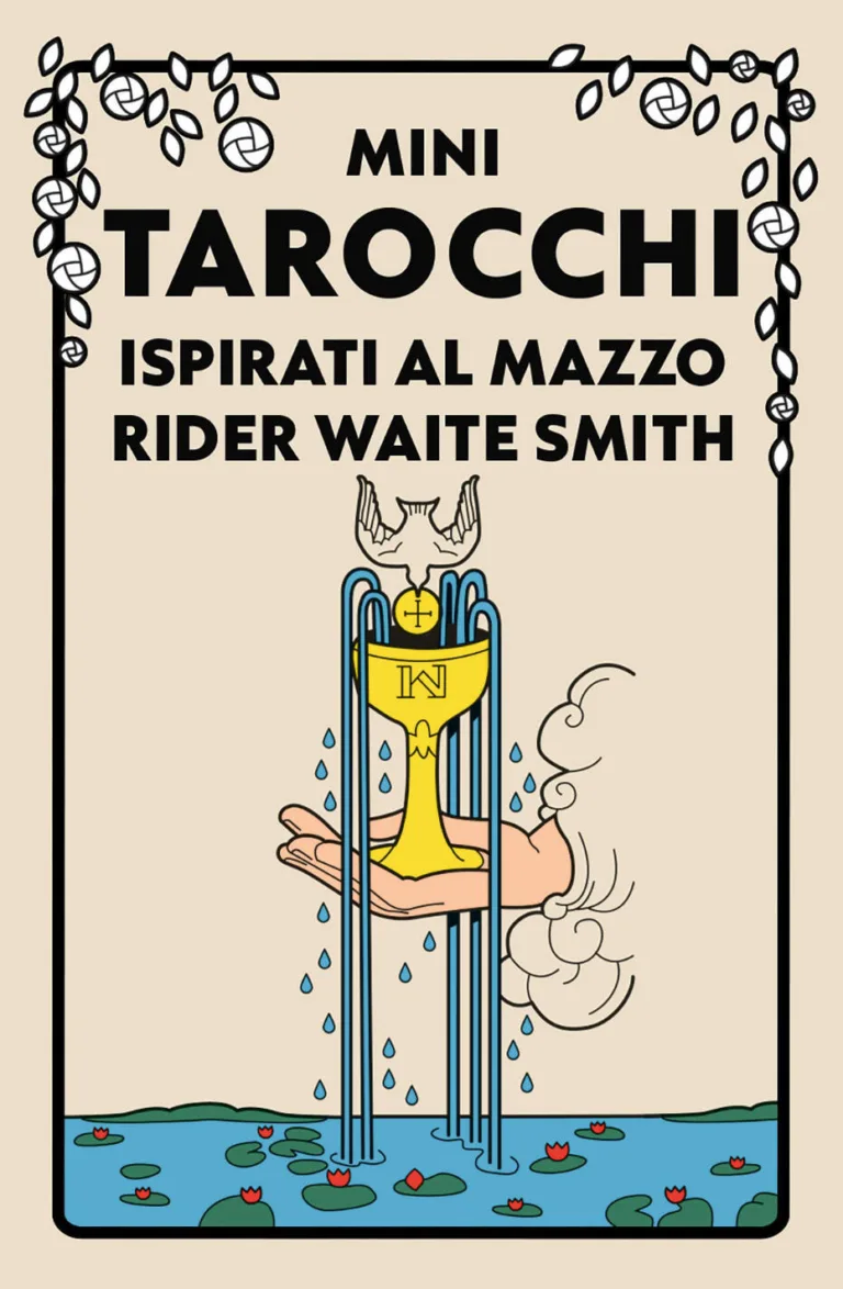 mini tarocchi. rider waite smith. con 78 carte