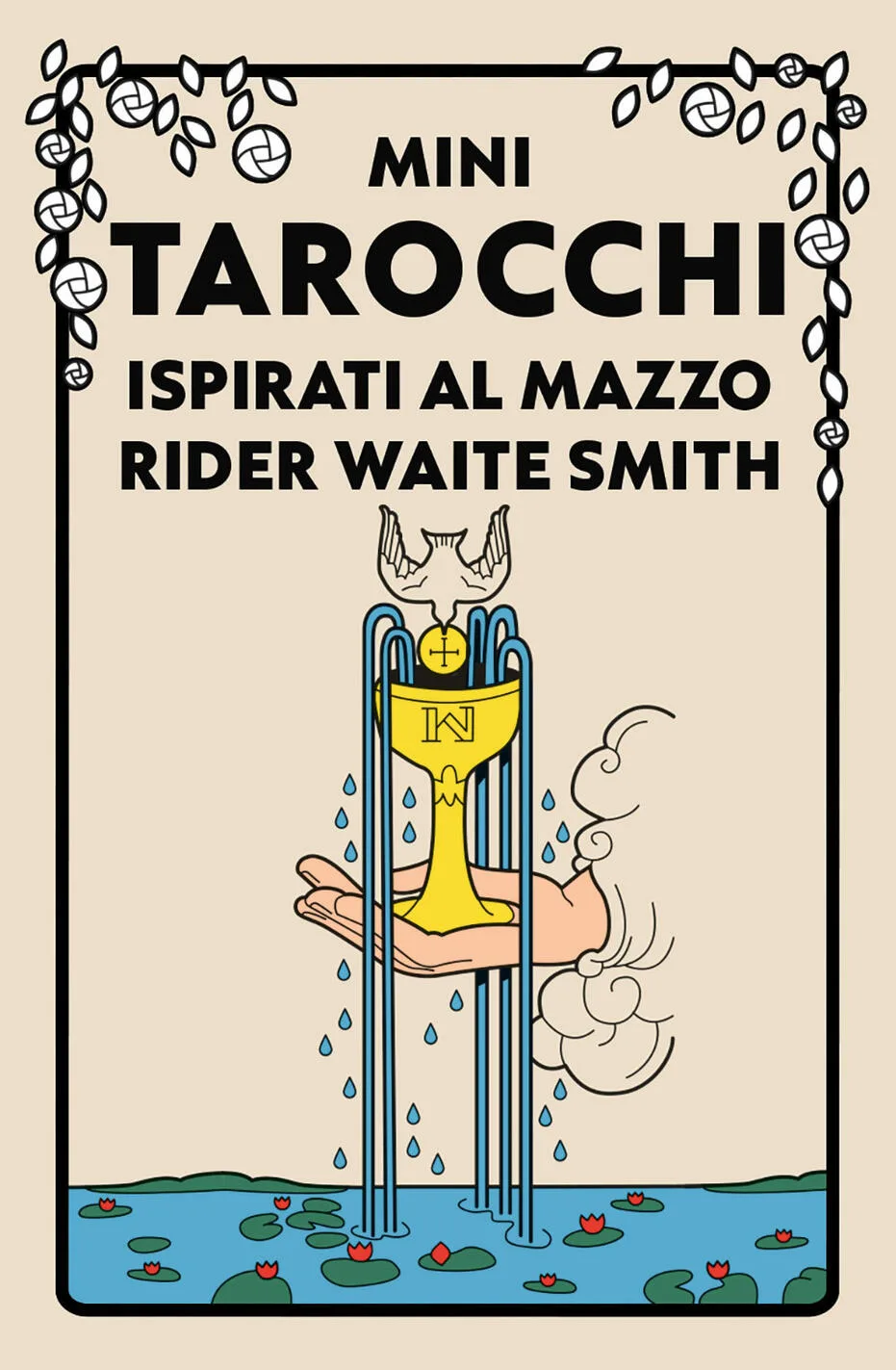 mini tarocchi. rider waite smith. con 78 carte
