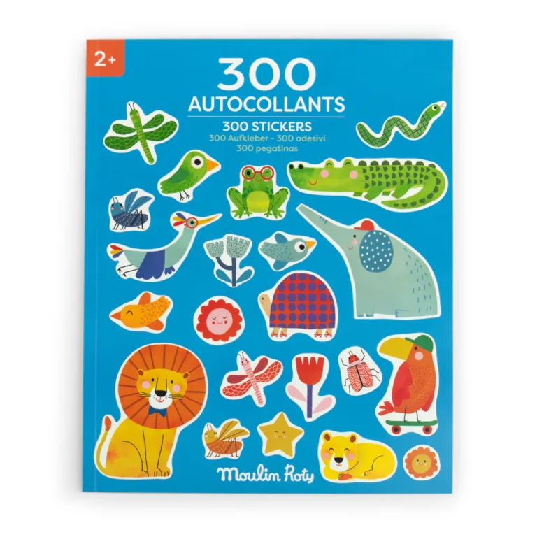 Cahier de 300 Stickers Les Toupitis - Blocco con 300 Adesivi Les Toupitis