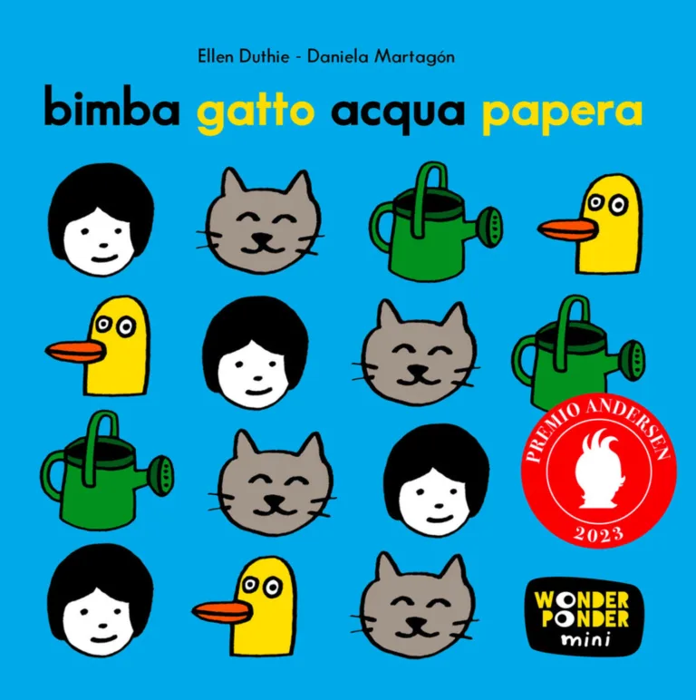 Bimba gatto acqua papera
