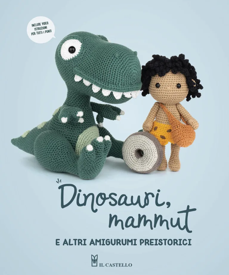 Dinosauri, mammut e altri amigurumi prei