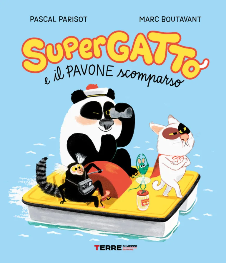Supergatto e il pavone scomparso.